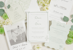 Wedding Invitations Modern Meets Classic